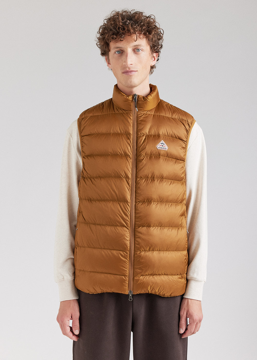 pyrenex-arial-doudoune-sans-manches-homme-bronze-brown image 1
