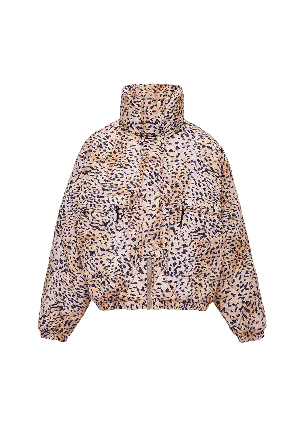 pyrenex-friday-doudoune-femme-wild-print-l-opard-x-roseanna image 7
