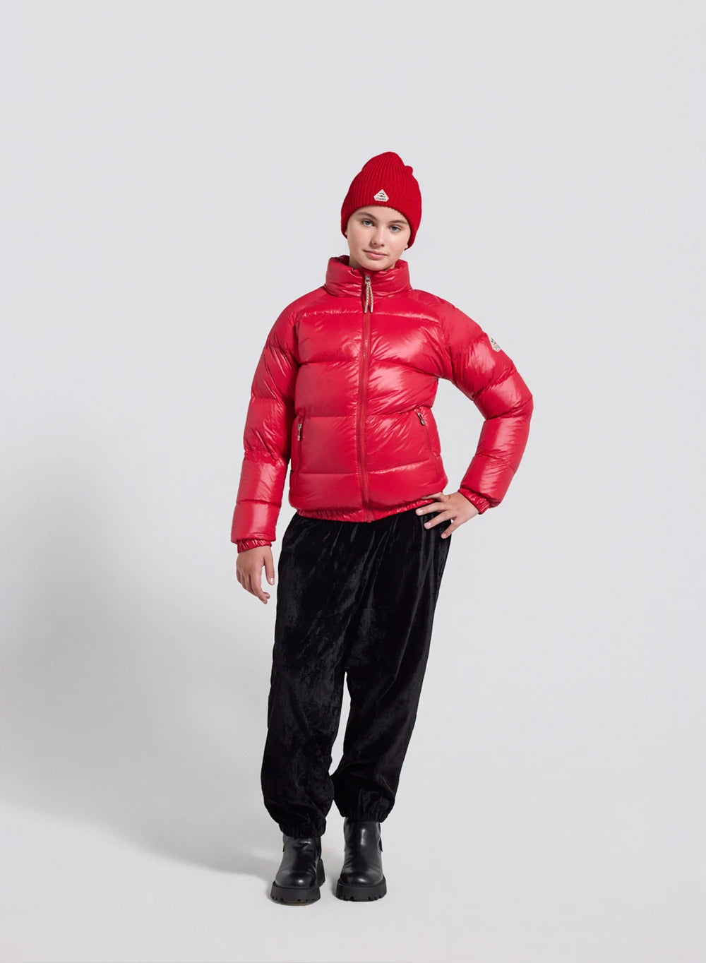 pyrenex-vintage-mythic-doudoune-enfant-rouge-8-16-ans image 4