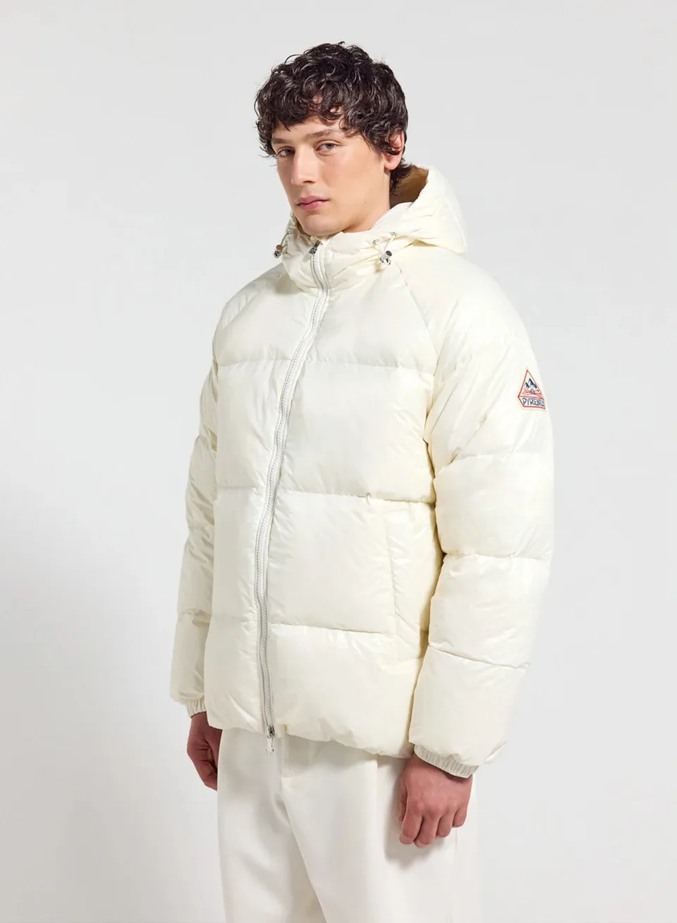 pyrenex-sten-doudoune-unisexe-capuche-blanche image 1