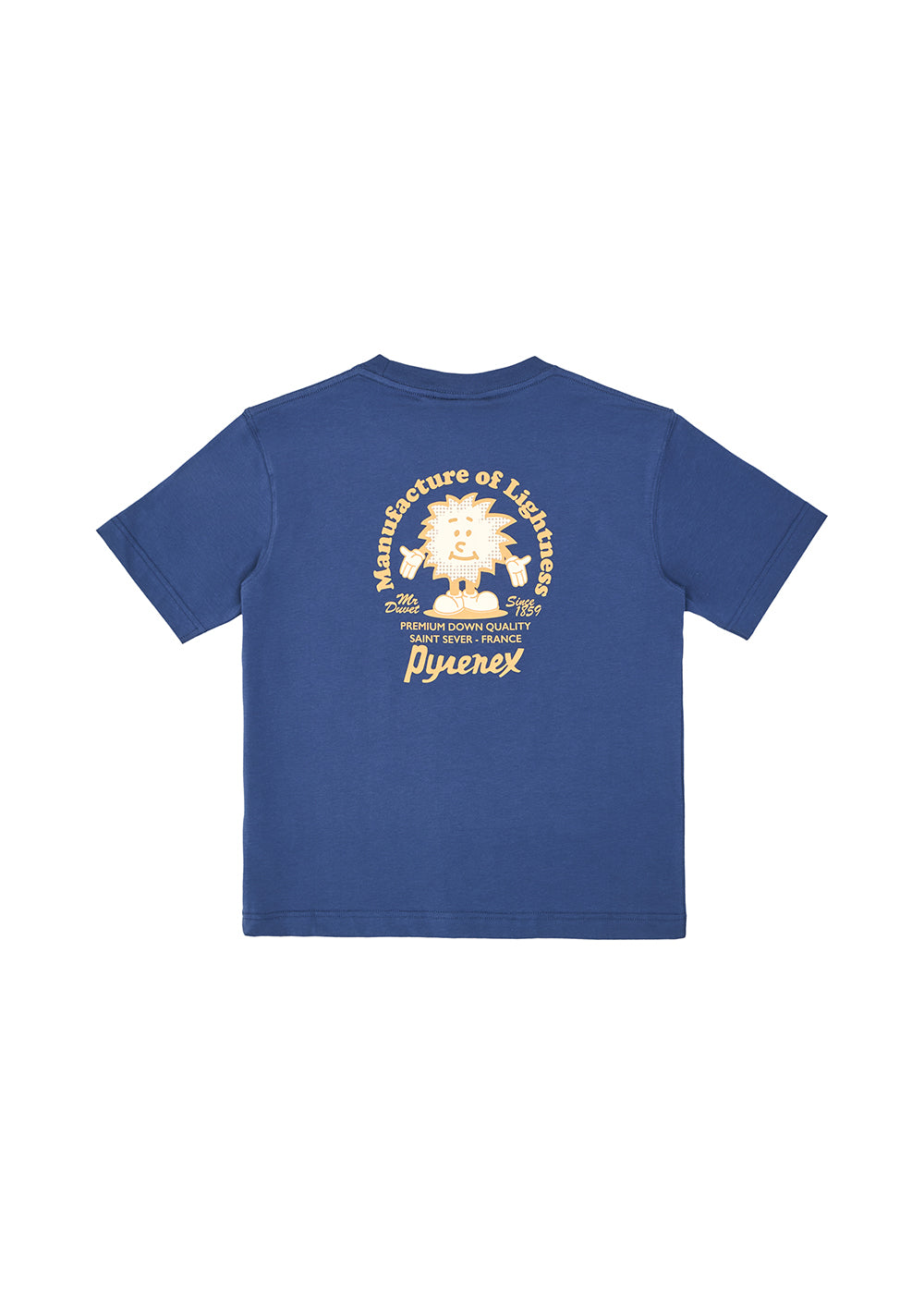 pyrenex-mfg-tee-t-shirt-unisexe-coton-biologique-bleu image 4