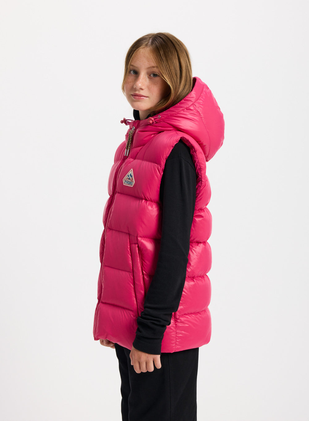 pyrenex-john-doudoune-sans-manches-enfant-fuchsia image 6