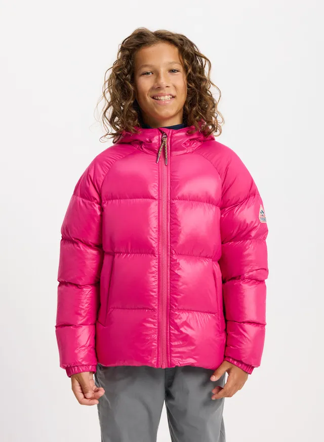 pyrenex-sten-doudoune-capuche-enfant-fuchsia-unisexe image 1