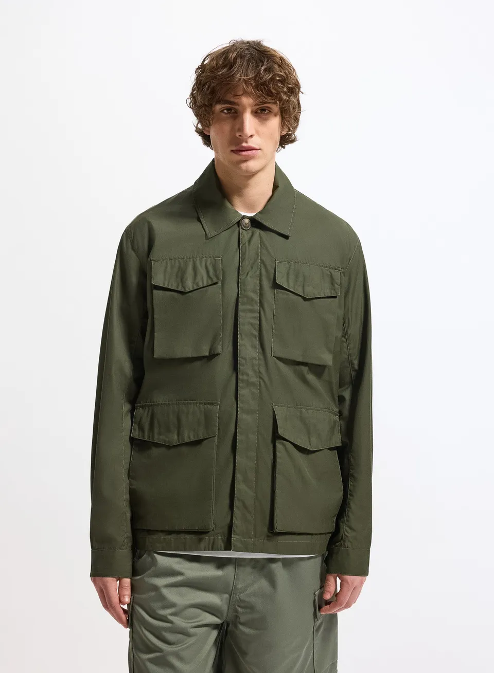 veste-l-g-re-homme-pyrenex-field-kaki-fonc image 1