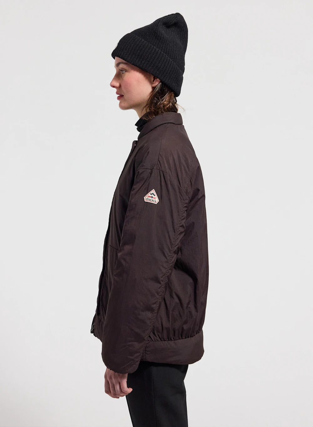 pyrenex-ritzy-doudoune-l-g-re-femme-marron-fonc image 3