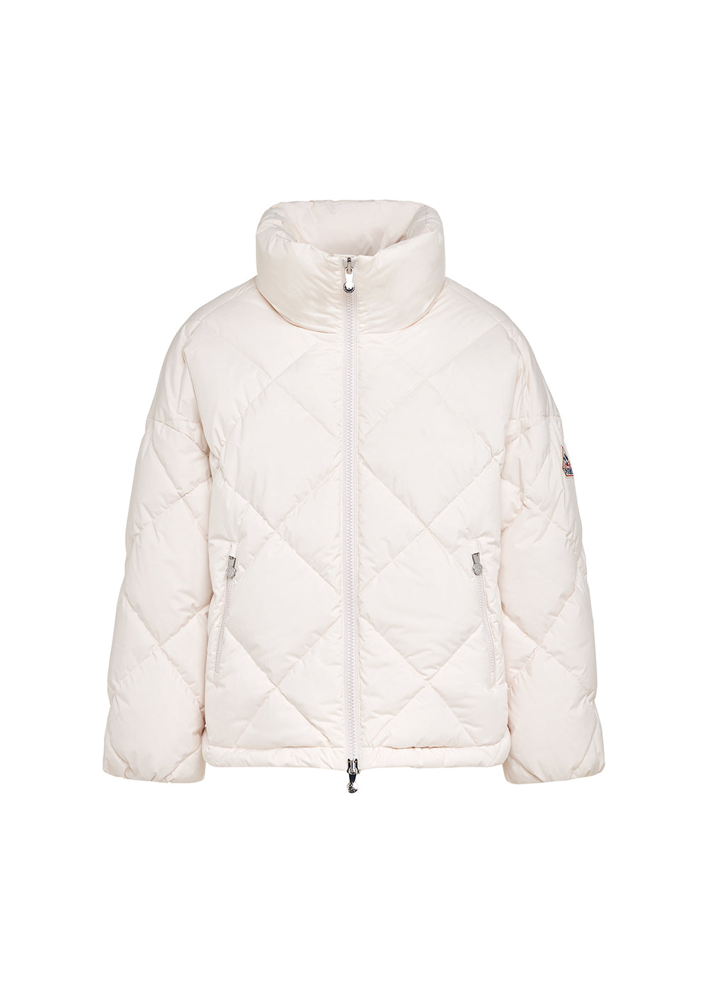 pyrenex-adele-doudoune-oversize-femme-col-enveloppant-chalk image 5