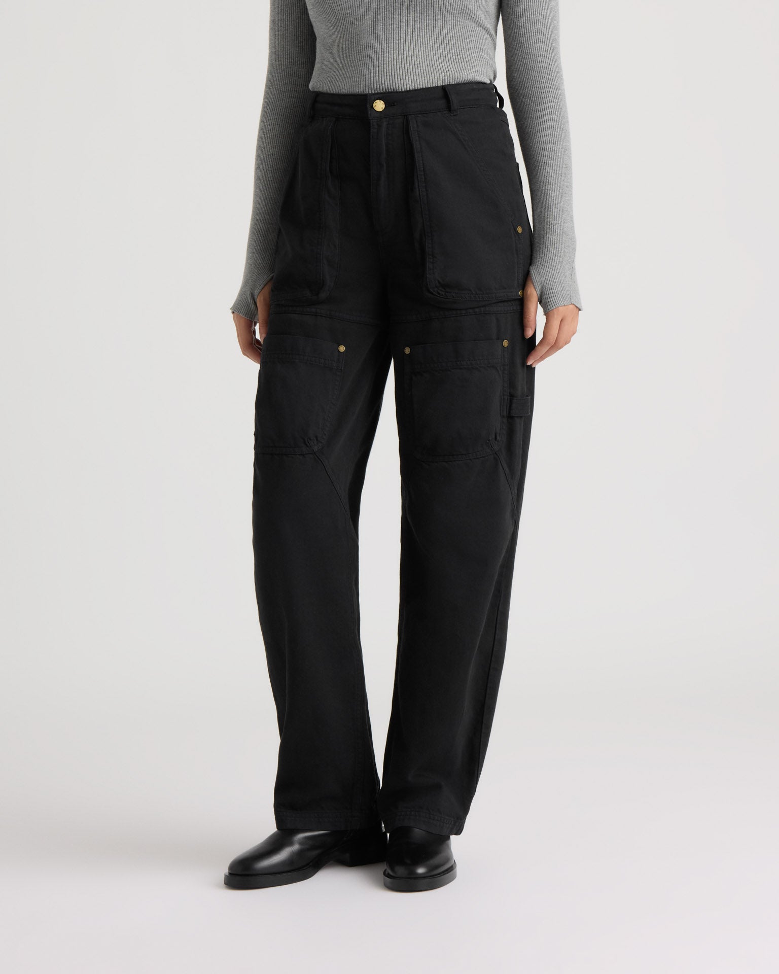 kanuk-kiamika-pantalon-cargo-femme-jambe-ballon-coton image 4