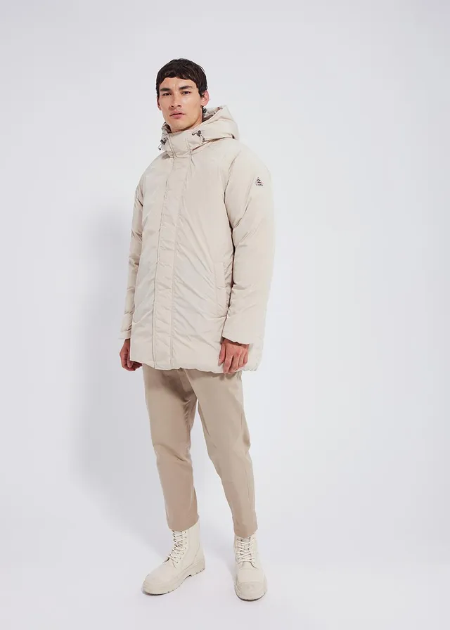 pyrenex-spark-parka-capuche-homme-brown-rice image 1