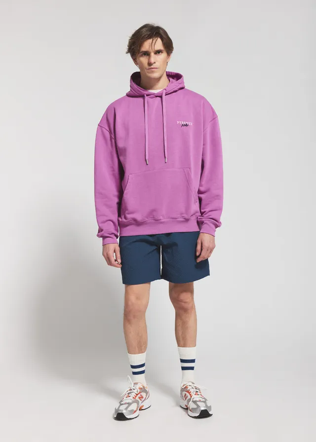 pyrenex-horzain-short-homme-en-tissu-l-ger-bleu image 1