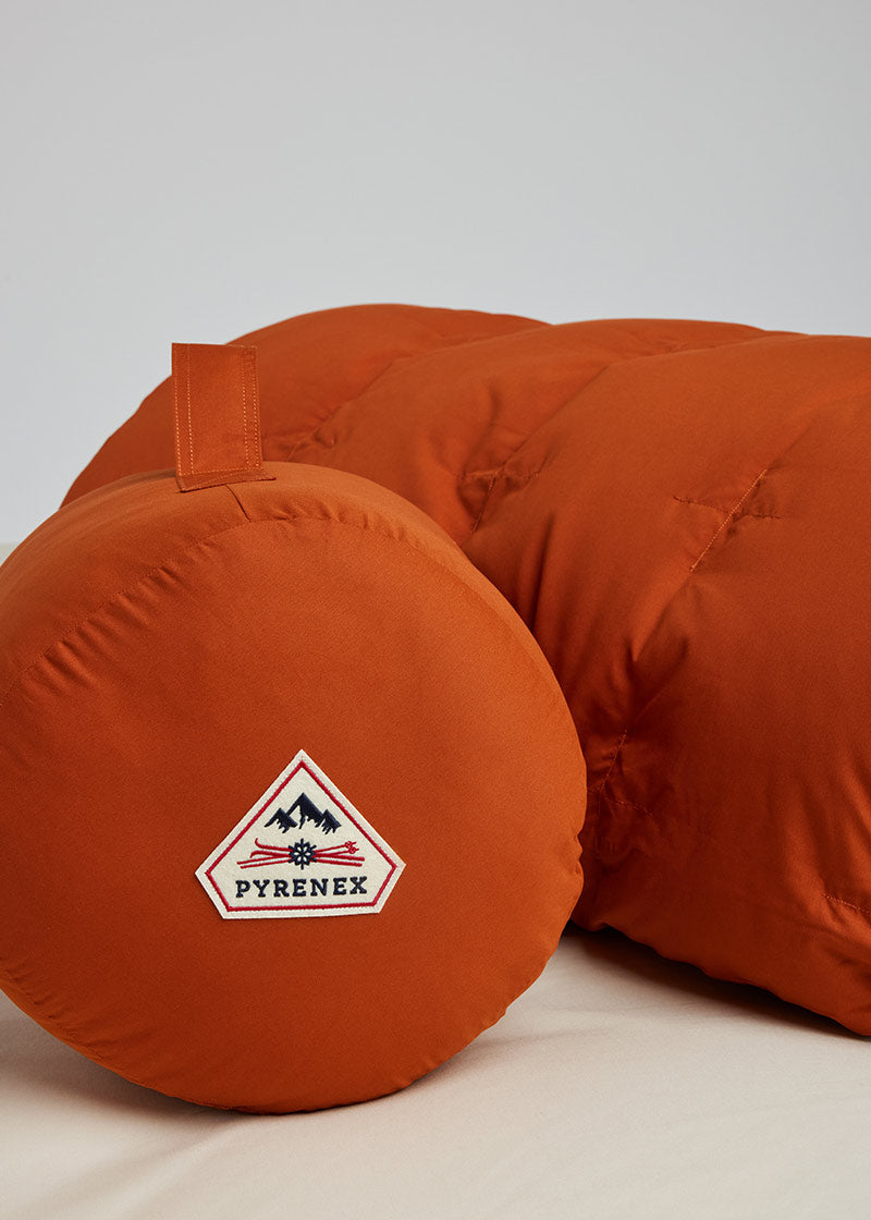 pyrenex-caresse-plaid-duvet-rouille-70-duvet image 6