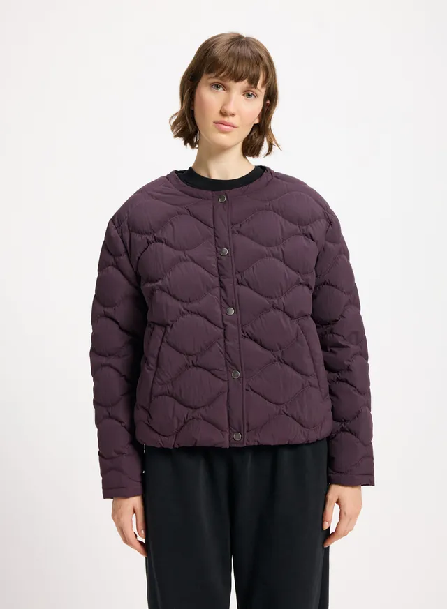 pyrenex-nacre-doudoune-l-g-re-femme-bordeaux image 1