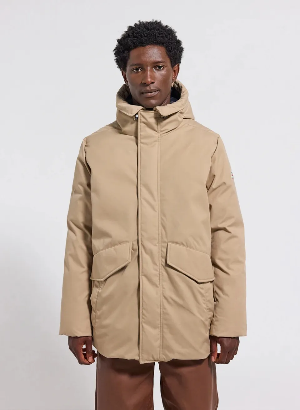 pyrenex-fingal-parka-matelass-e-homme-beige-clair image 1