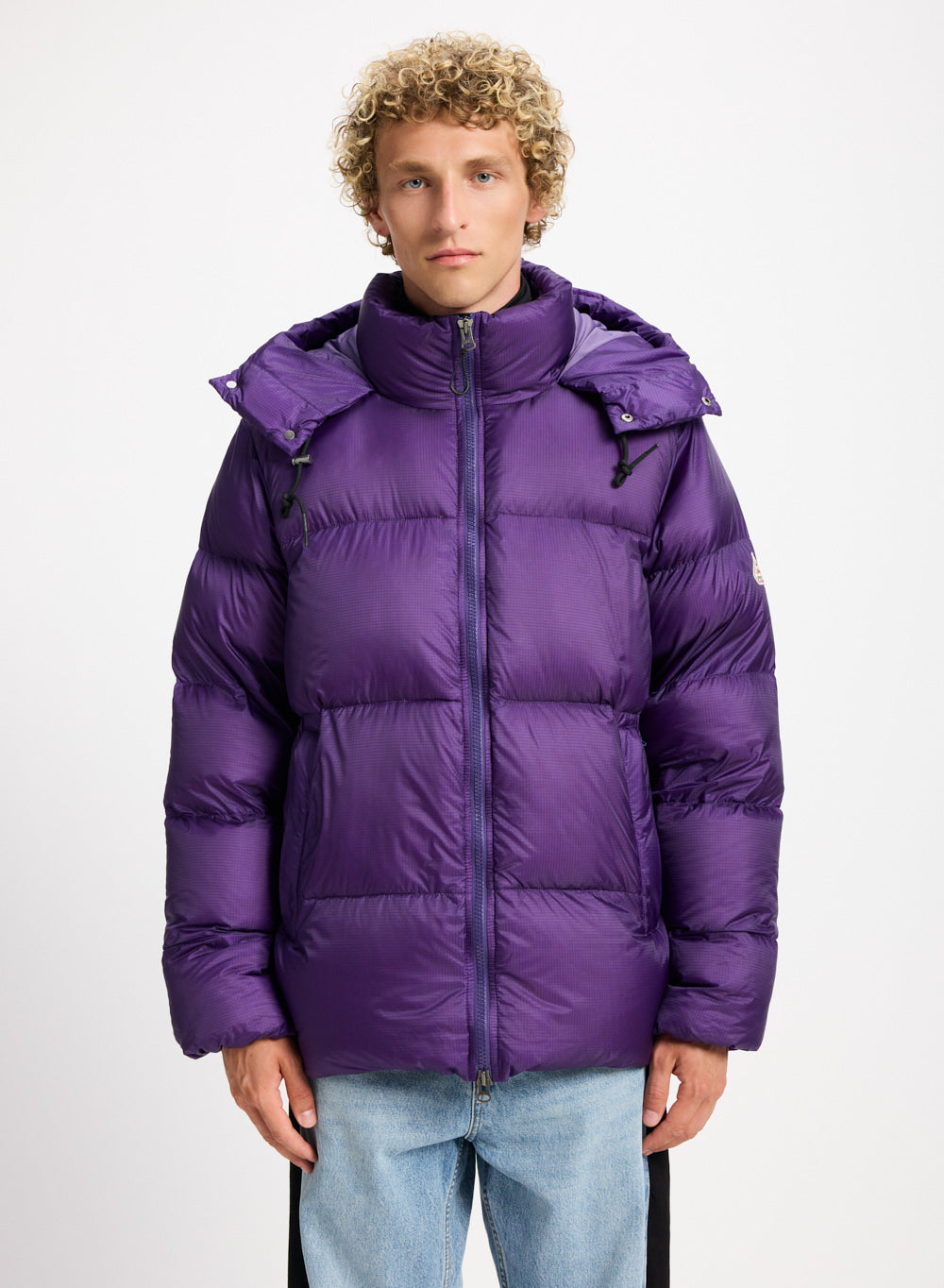 doudoune-pyrenex-shift-hooded-ripstop-violette image 2