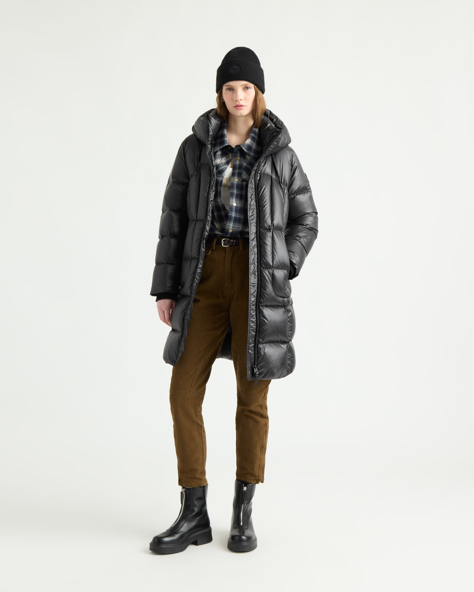 kanuk-notting-hill-manteau-matelass-brillant-long image 1