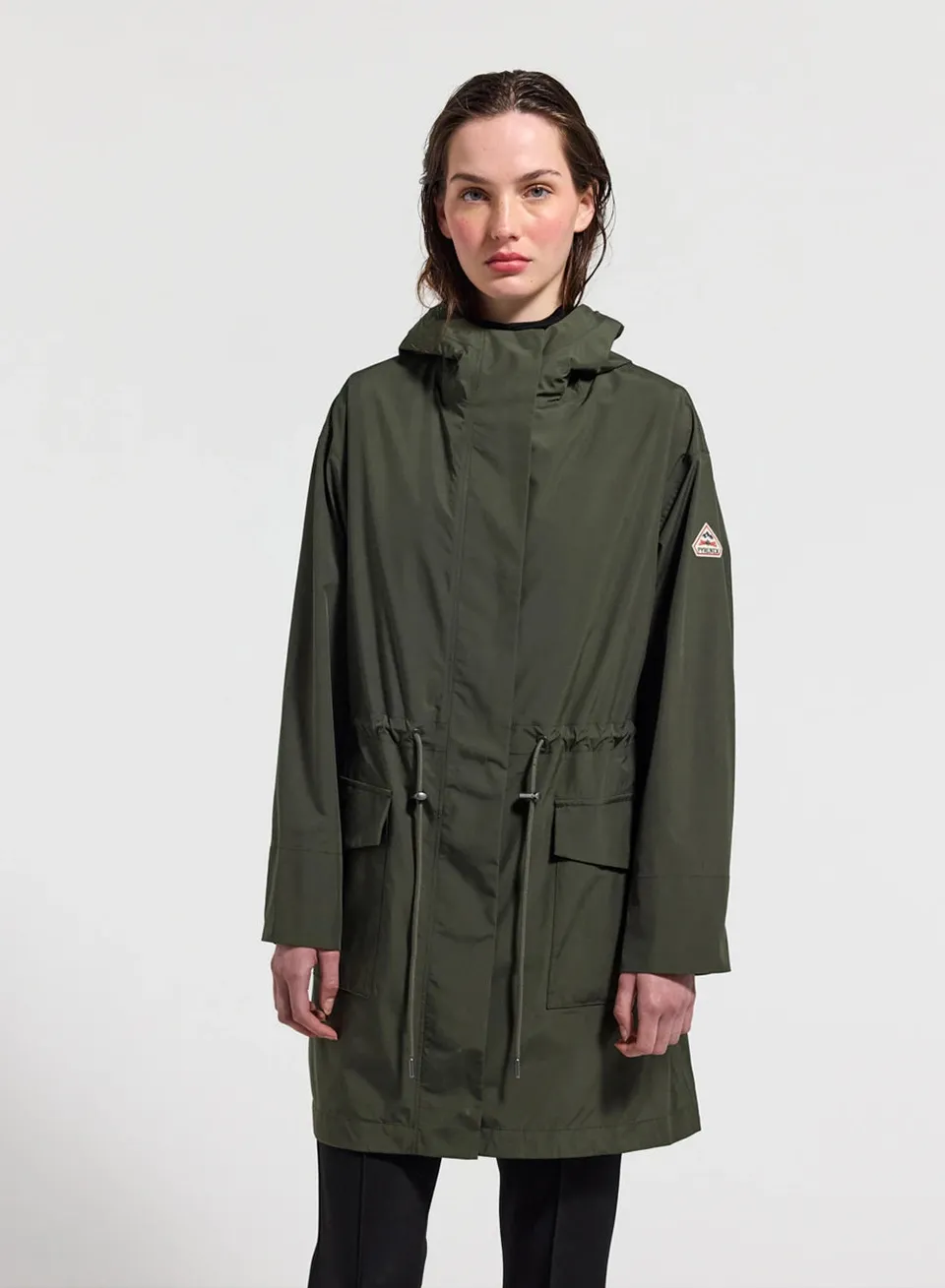 pyrenex-grace-parka-imperm-able-femme-kaki-fonc image 1
