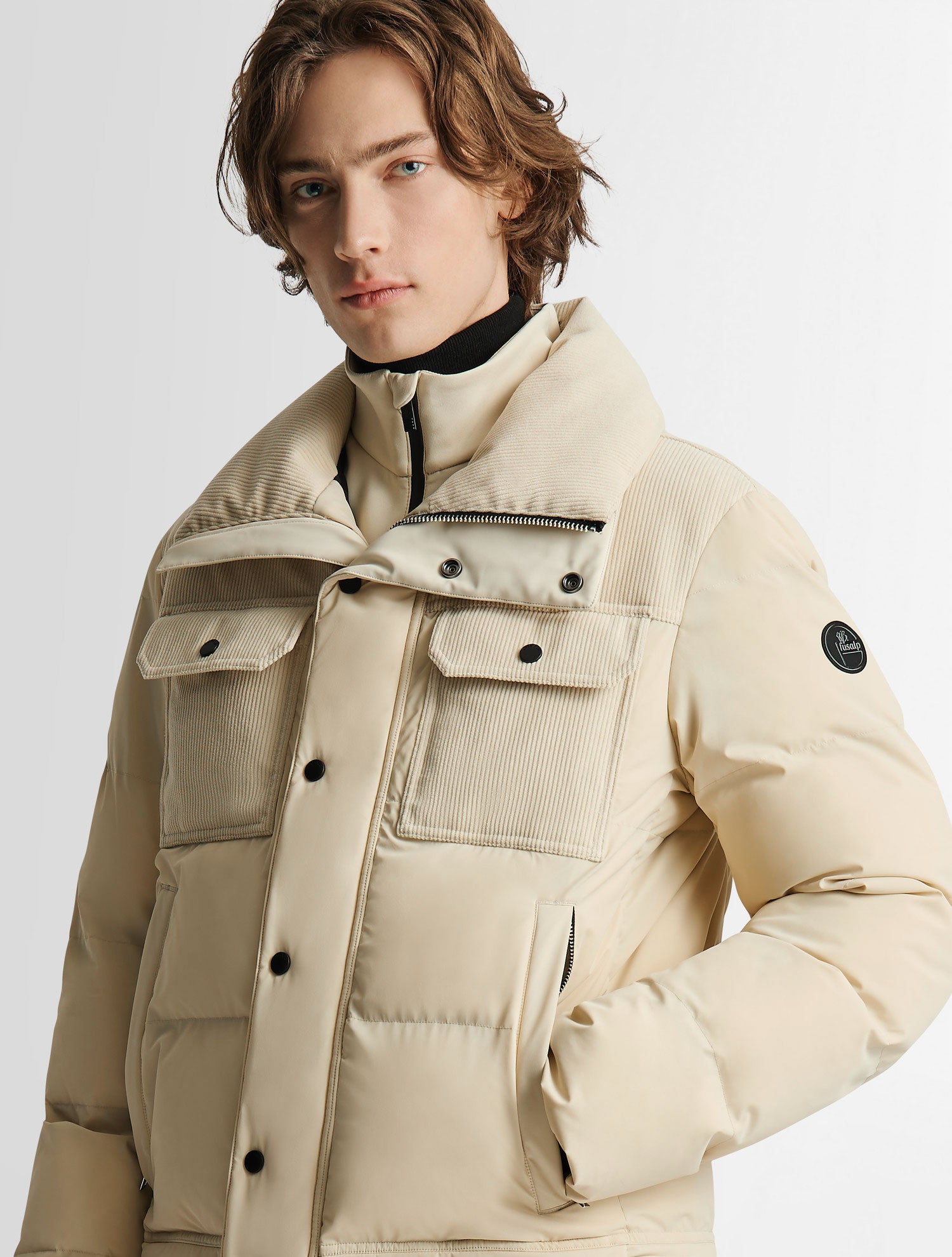 fusalp-veste-de-ski-carlo-velvet-homme-softshell-duvet-sorona image 2