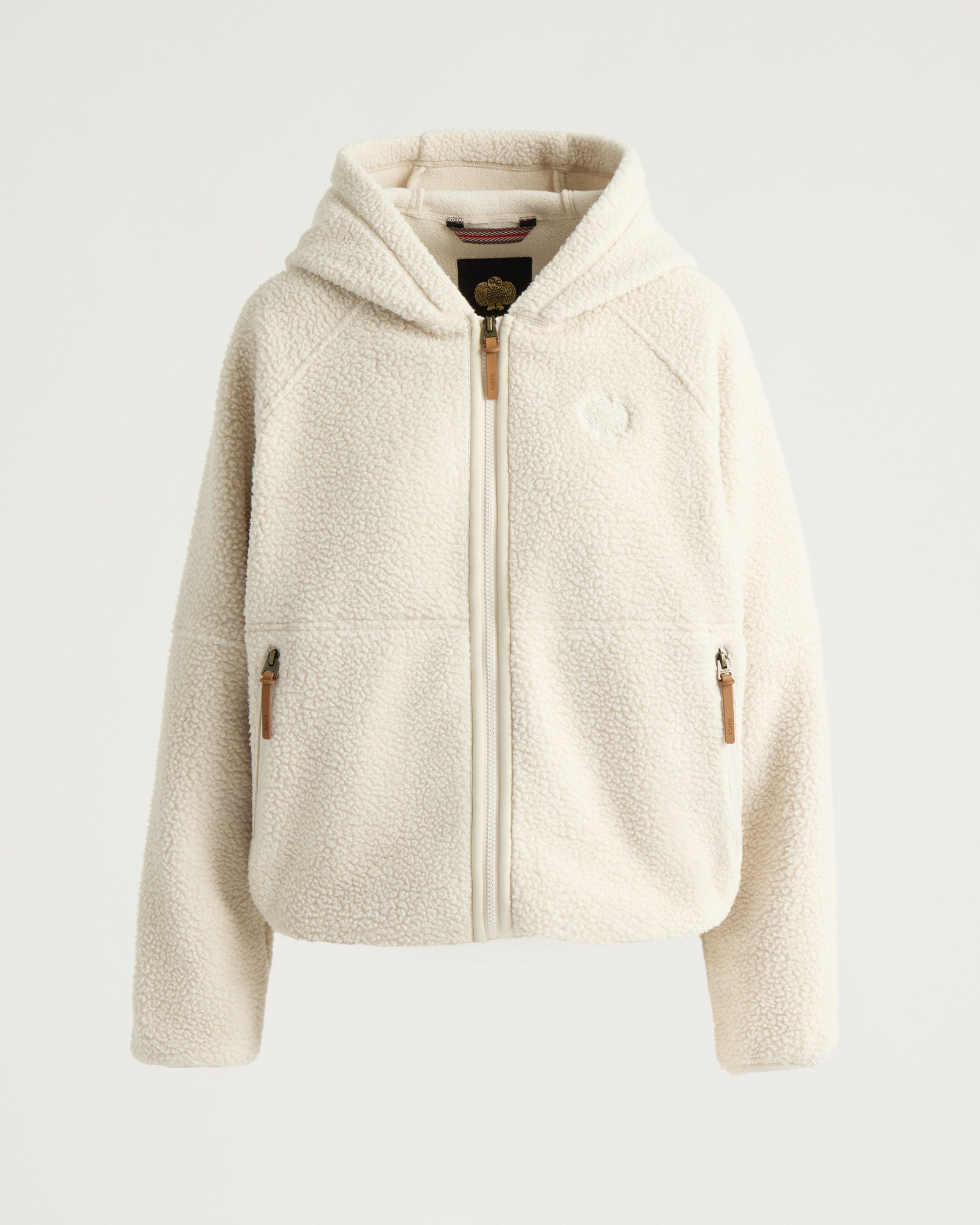 kanuk-boisbriand-chandail-sherpa-capuche-femme-zip-poches-zipp-es image 2