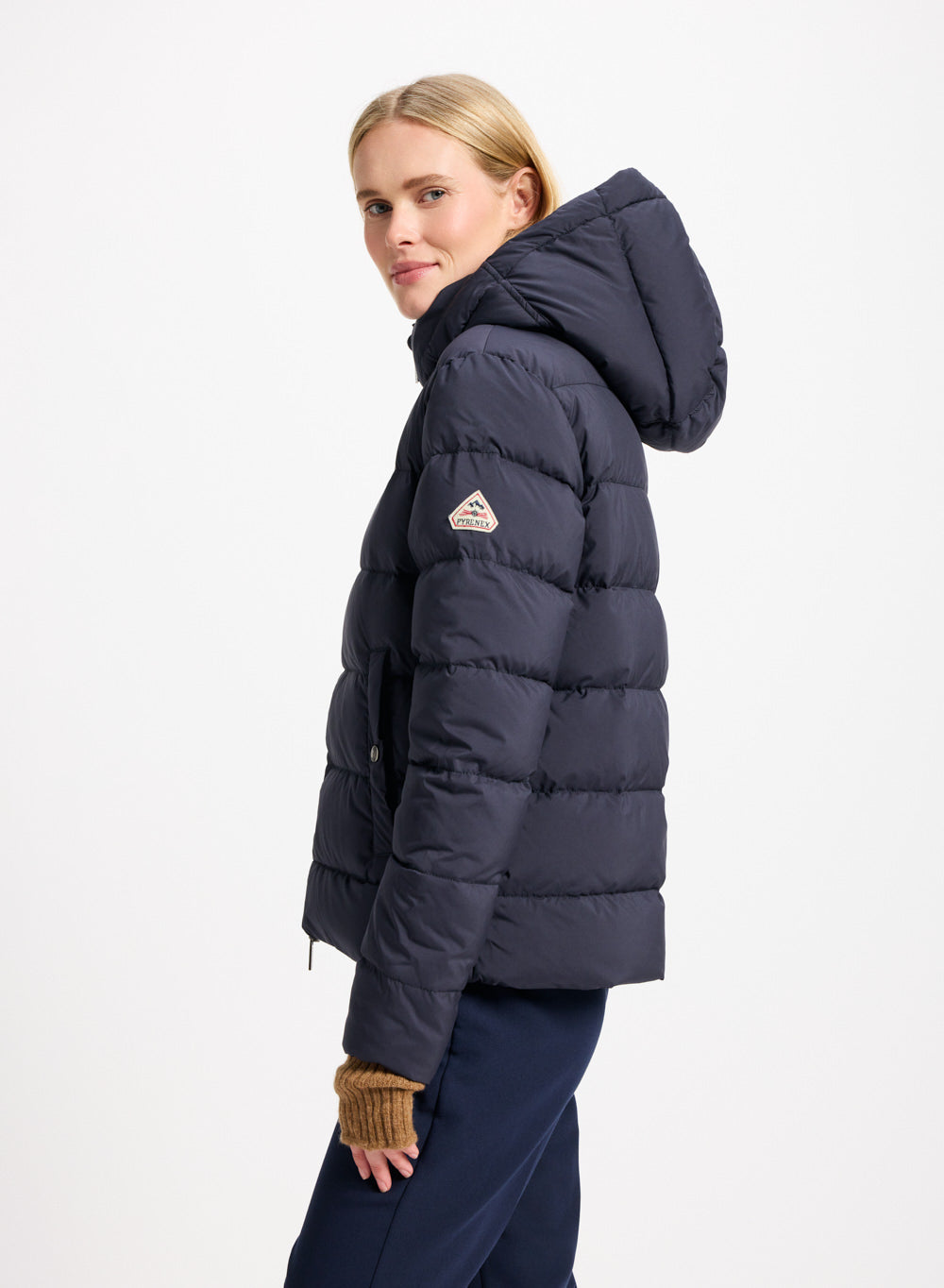 doudoune-femme-pyrenex-spoutnic-capuche-amovible-bleu-fonc image 3