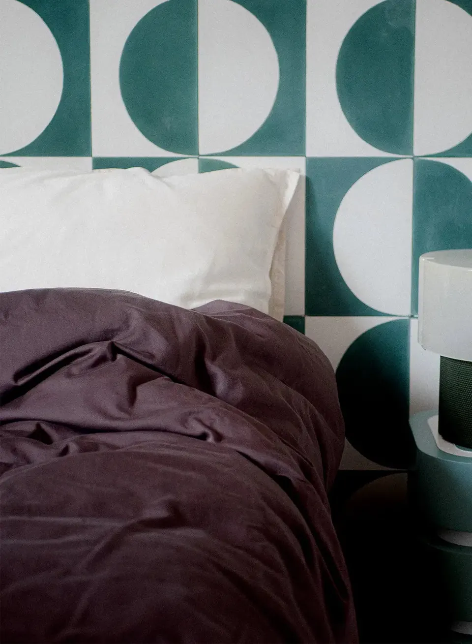 pyrenex-lily-housse-de-couette-unie-marron-coton-bio-et-tencel-lyocell image 1