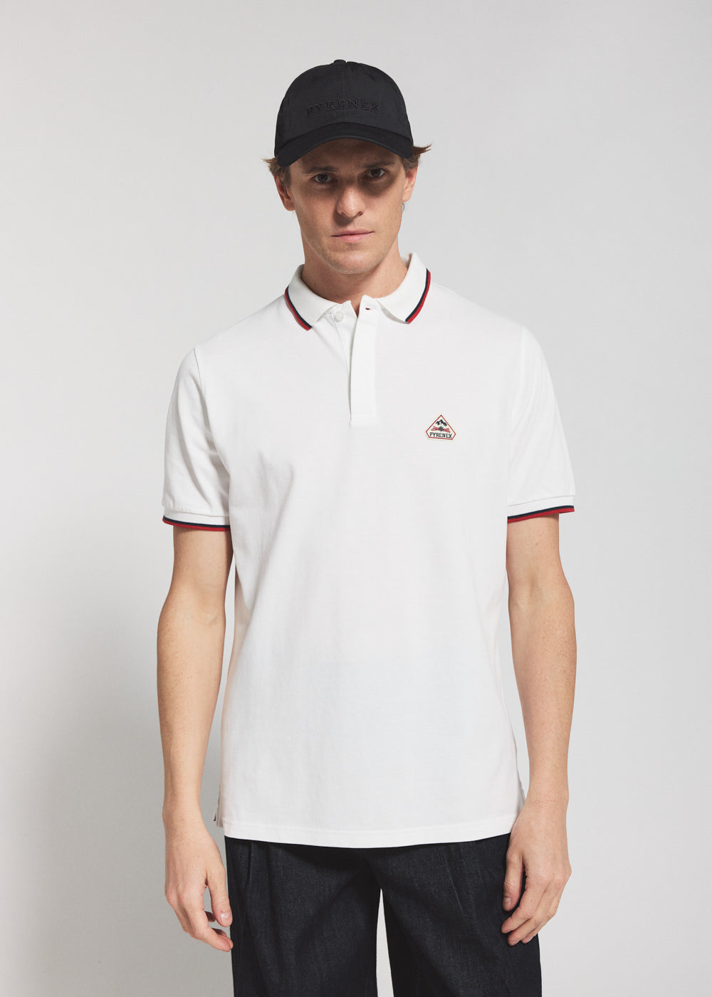 pyrenex-leyre-polo-homme-coton-biologique-blanc image 1
