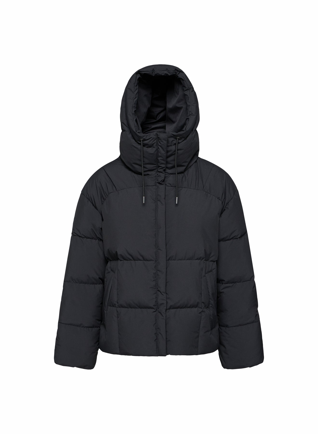 pyrenex-harmonie-doudoune-femme-capuche-enveloppante-noire image 7