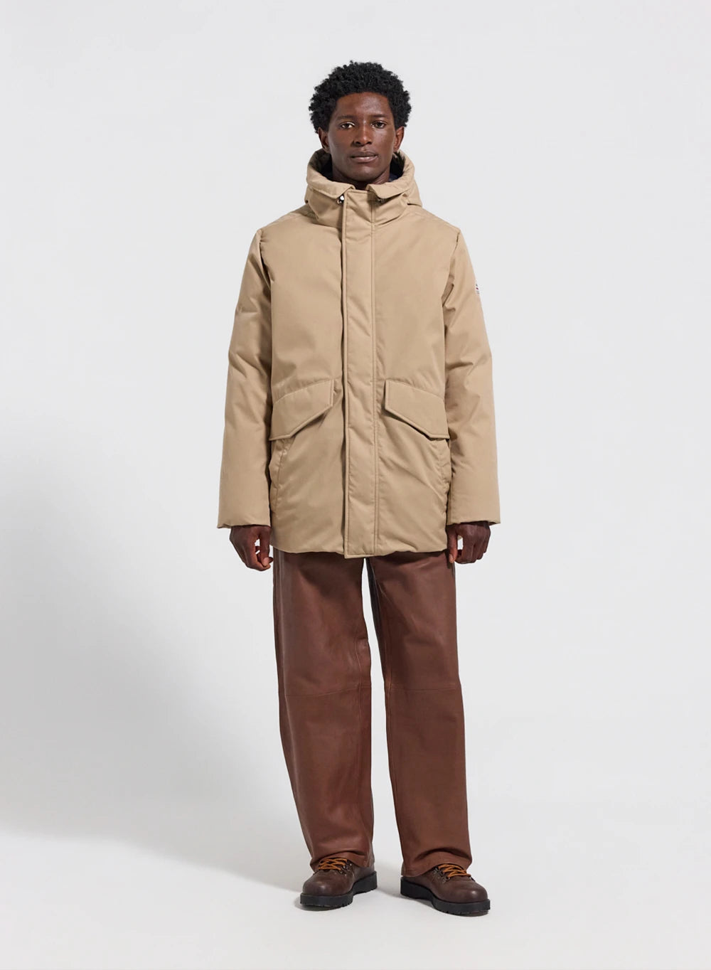pyrenex-fingal-parka-matelass-e-homme-beige-clair image 2
