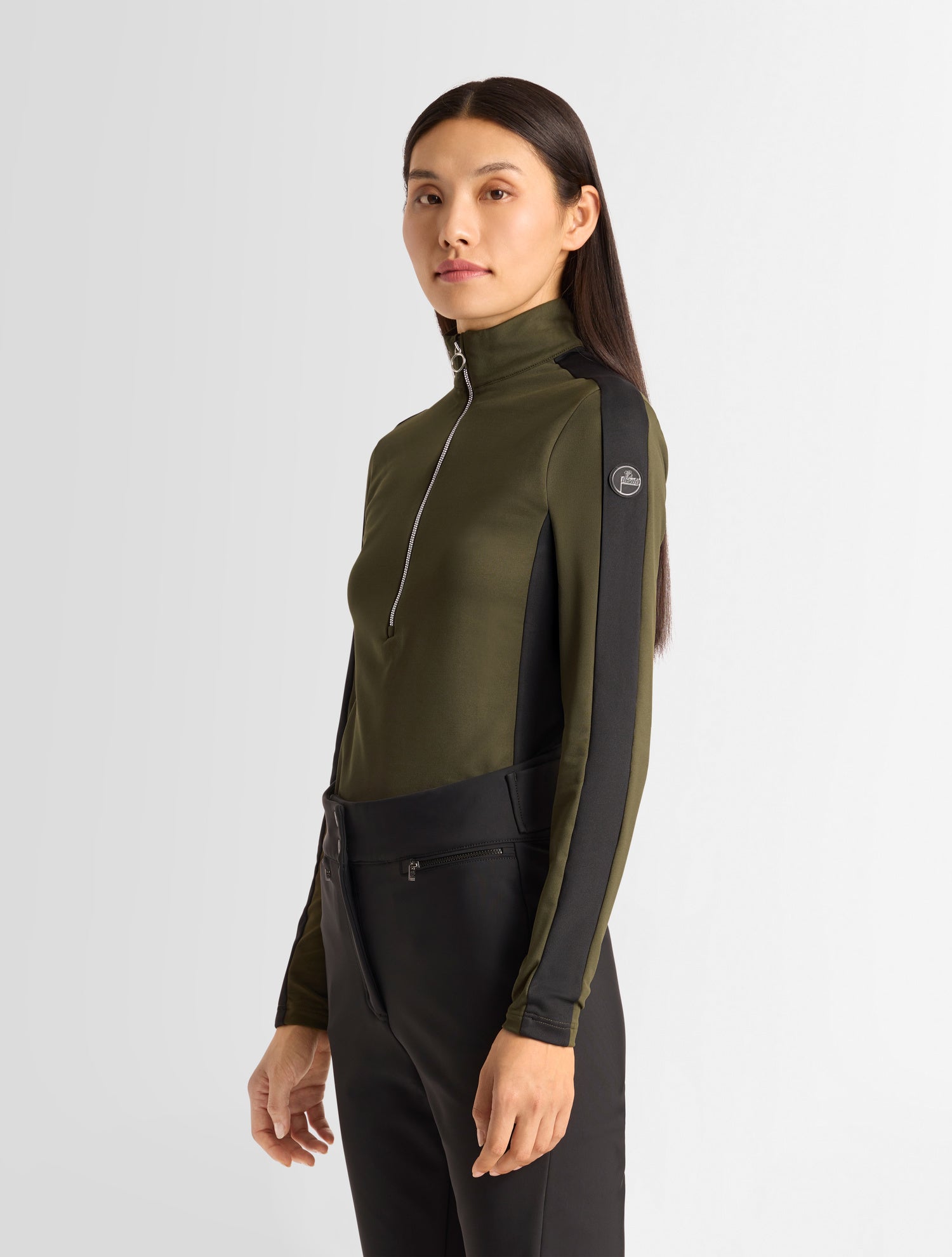 fusalp-negam-sous-pull-col-zipp-powerstretch-gratt image 2