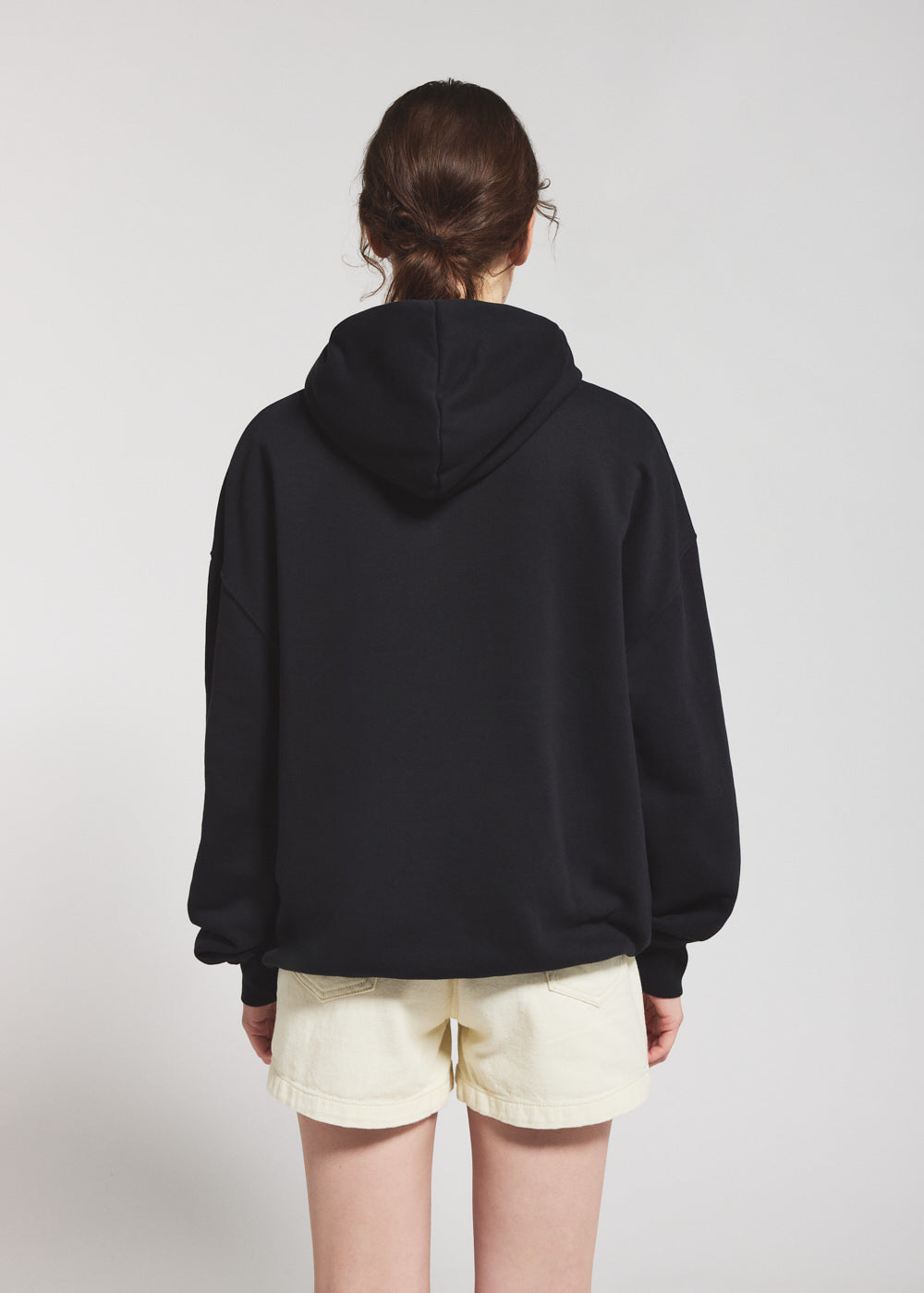 pyrenex-sierra-pullover-unisexe-capuche-coton-bio-noir image 4