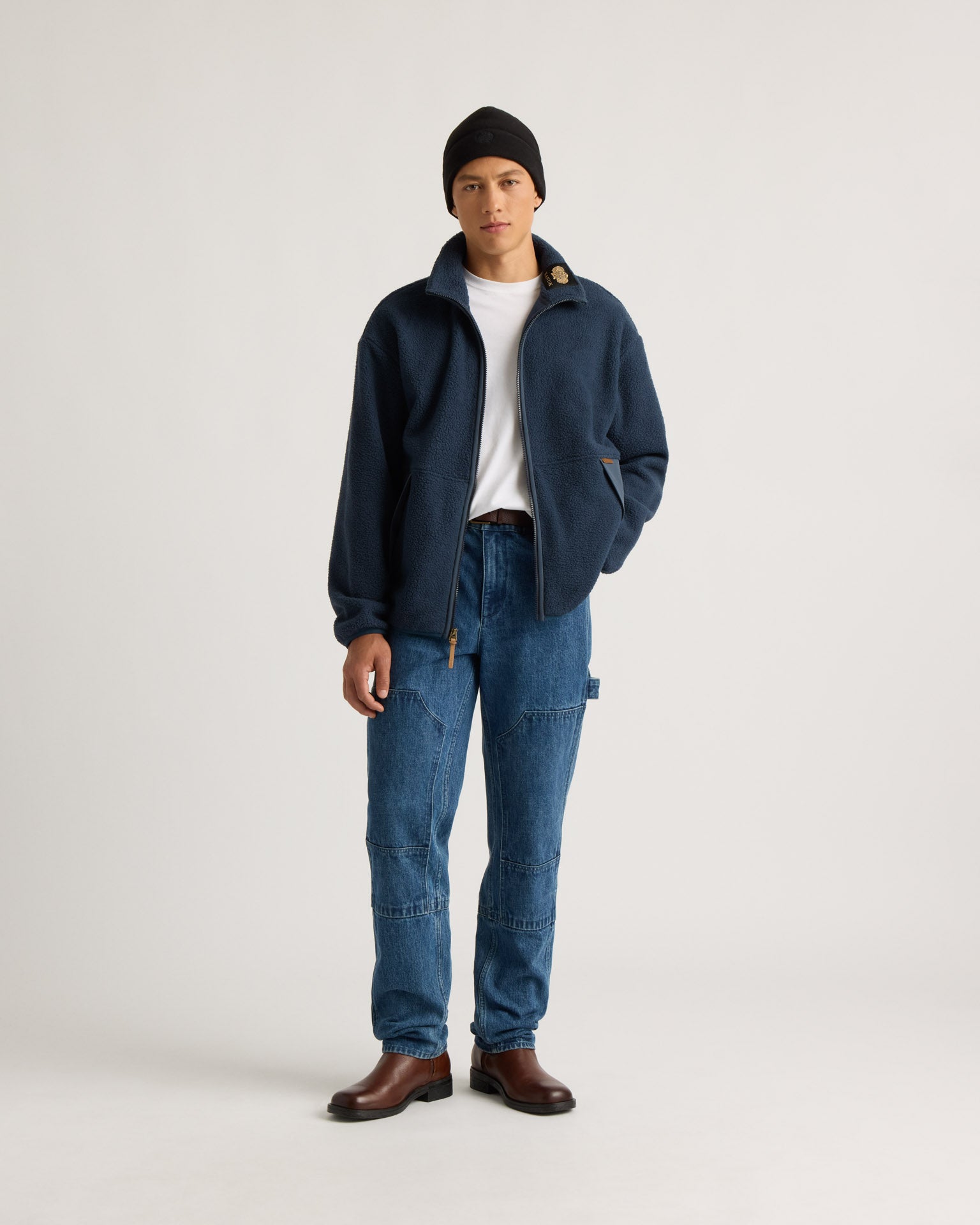 kanuk-bedford-veste-en-molleton-sherpa-zipp-e-homme image 1