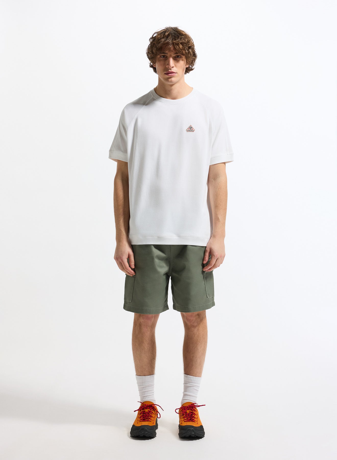 t-shirt-unisexe-pyrenex-peak-blanc-jersey-lourd-285-g-en-coton-bio image 2