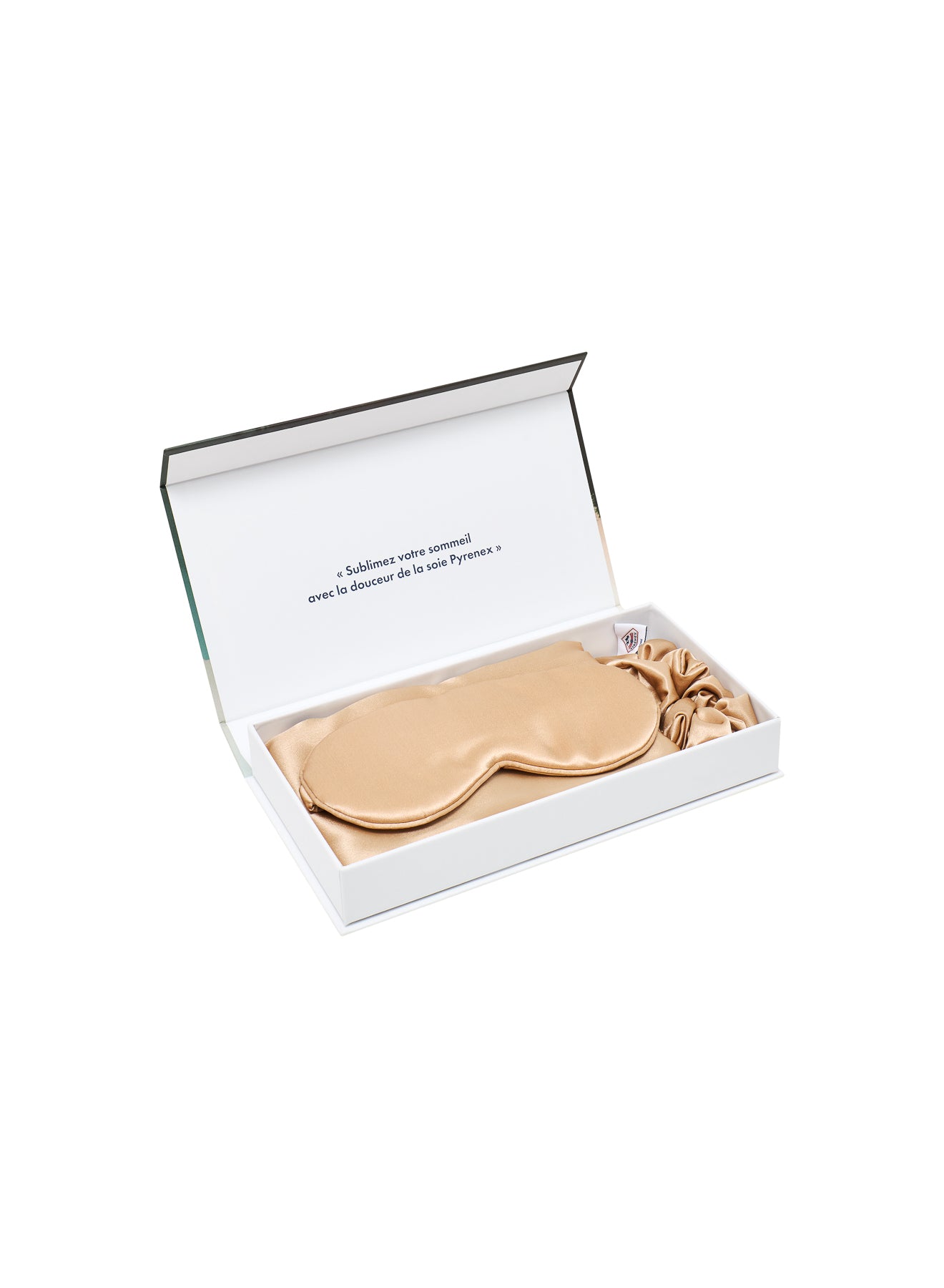 pyrenex-home-coffret-en-soie-taupe-taie-masque-chouchou image 4