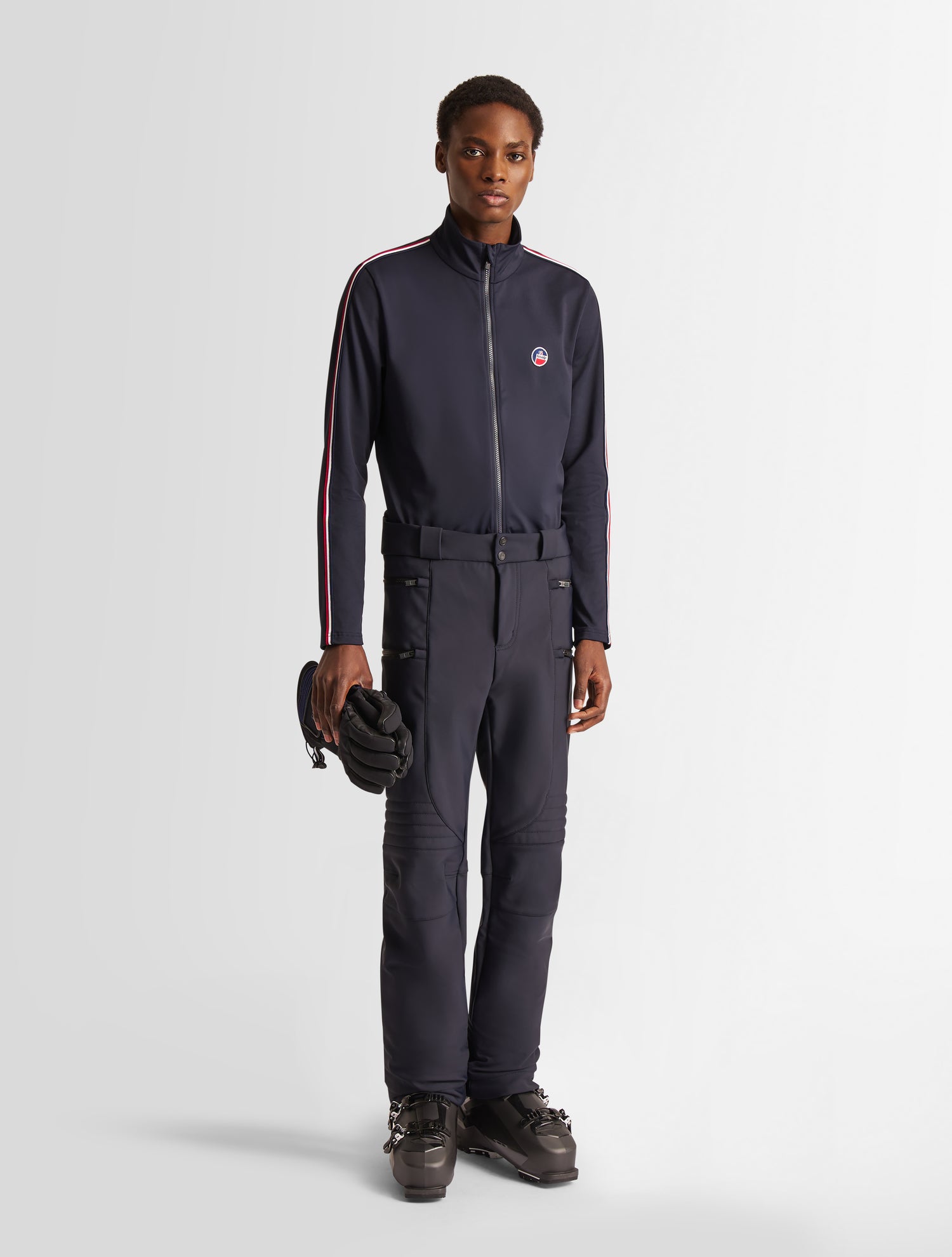 fusalp-mariozip-veste-technique-powerstretch-thermique-zipp-e image 1