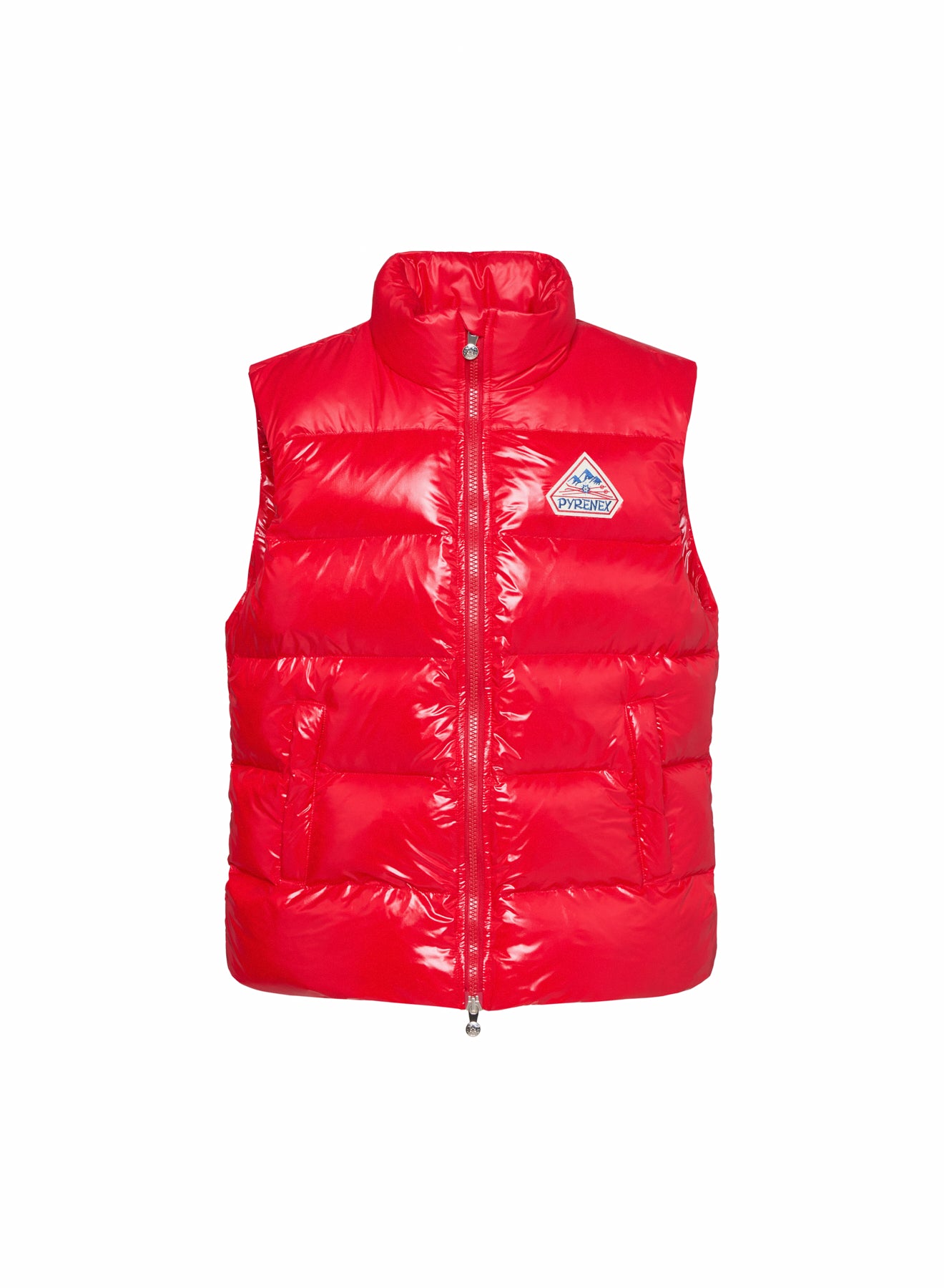 pyrenex-john-doudoune-sans-manche-unisexe-rouge image 7