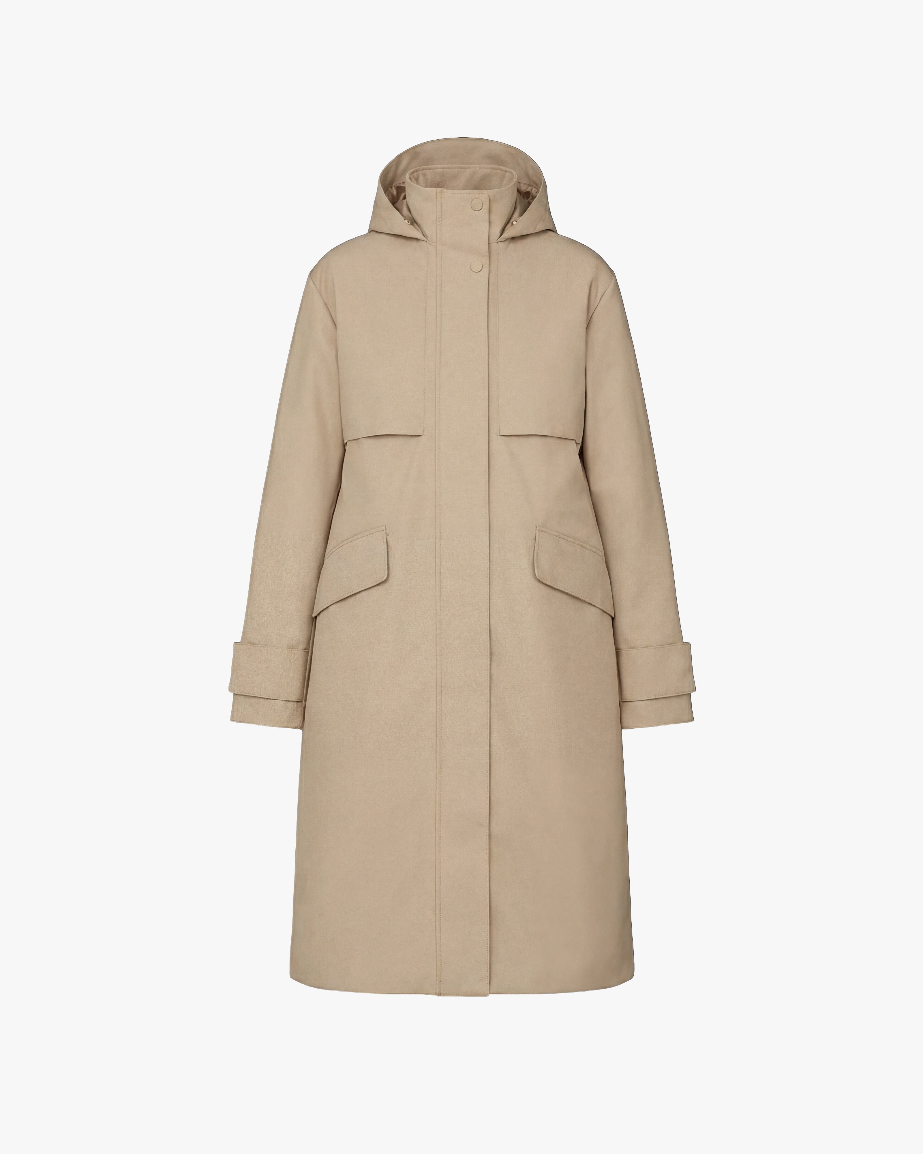 quartz-co-marina-2-0-trench-imperm-able-capuche image 1