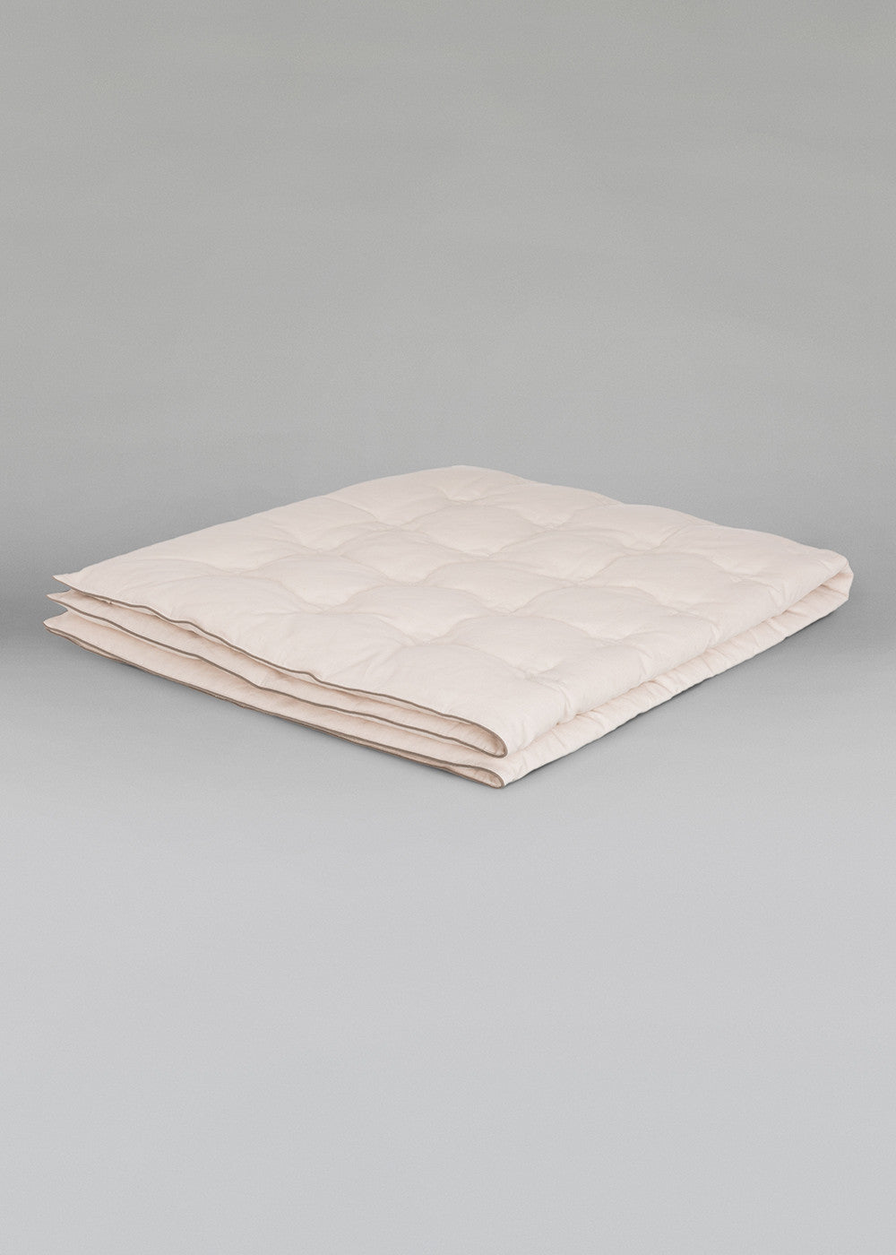pyrenex-biarritz-plaid-gris-perle-coton-et-lin image 1