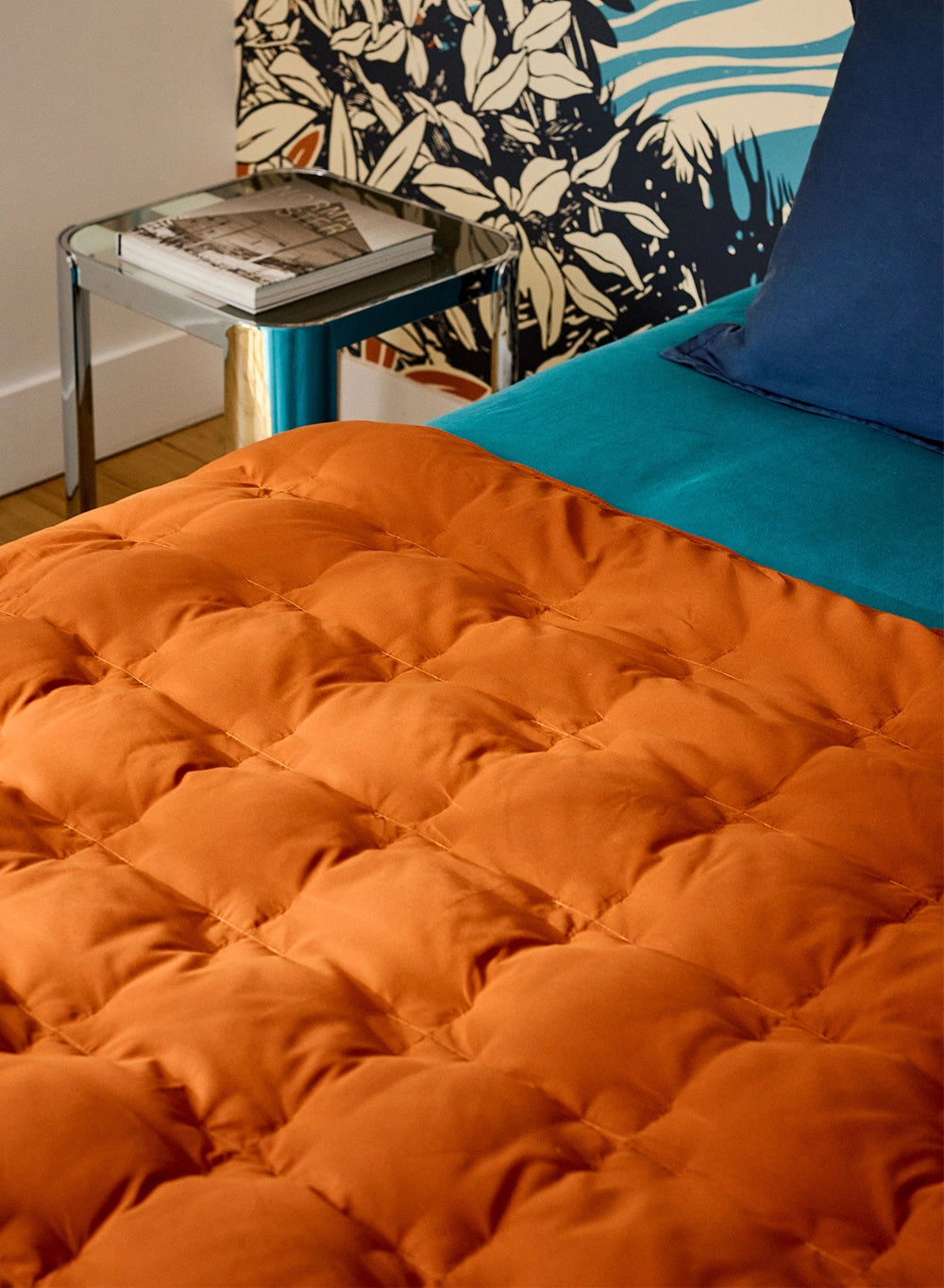 pyrenex-caresse-plaid-duvet-rouille-70-duvet image 2