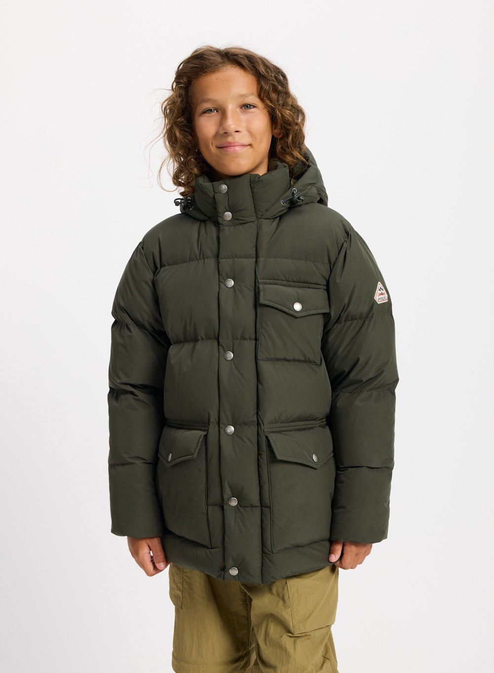 doudoune-pyrenex-soal-enfant-kaki-0-c-20-c-capuche image 1