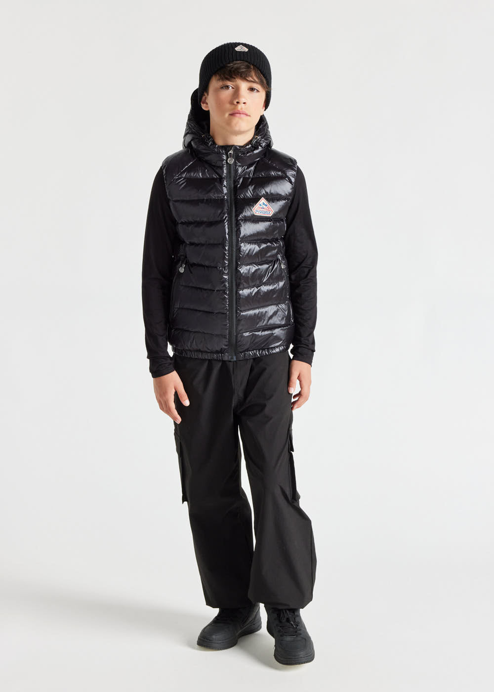 pyrenex-cheslin-doudoune-sans-manche-enfant-black image 1