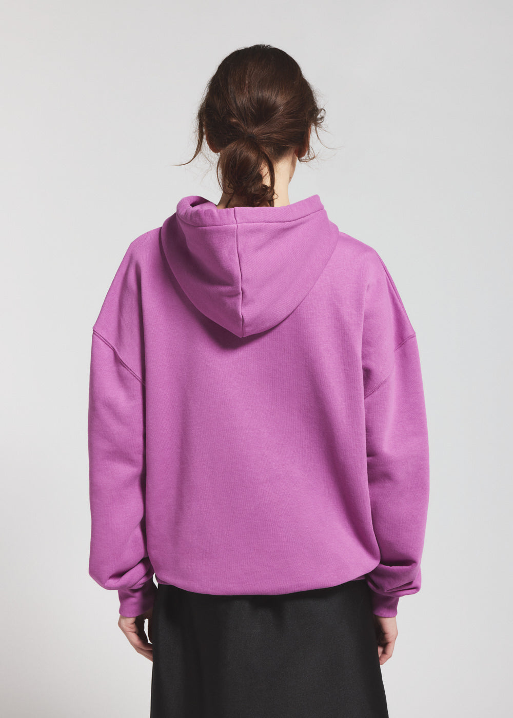 pyrenex-sierra-pullover-unisexe-capuche-coton-bio-violet image 5