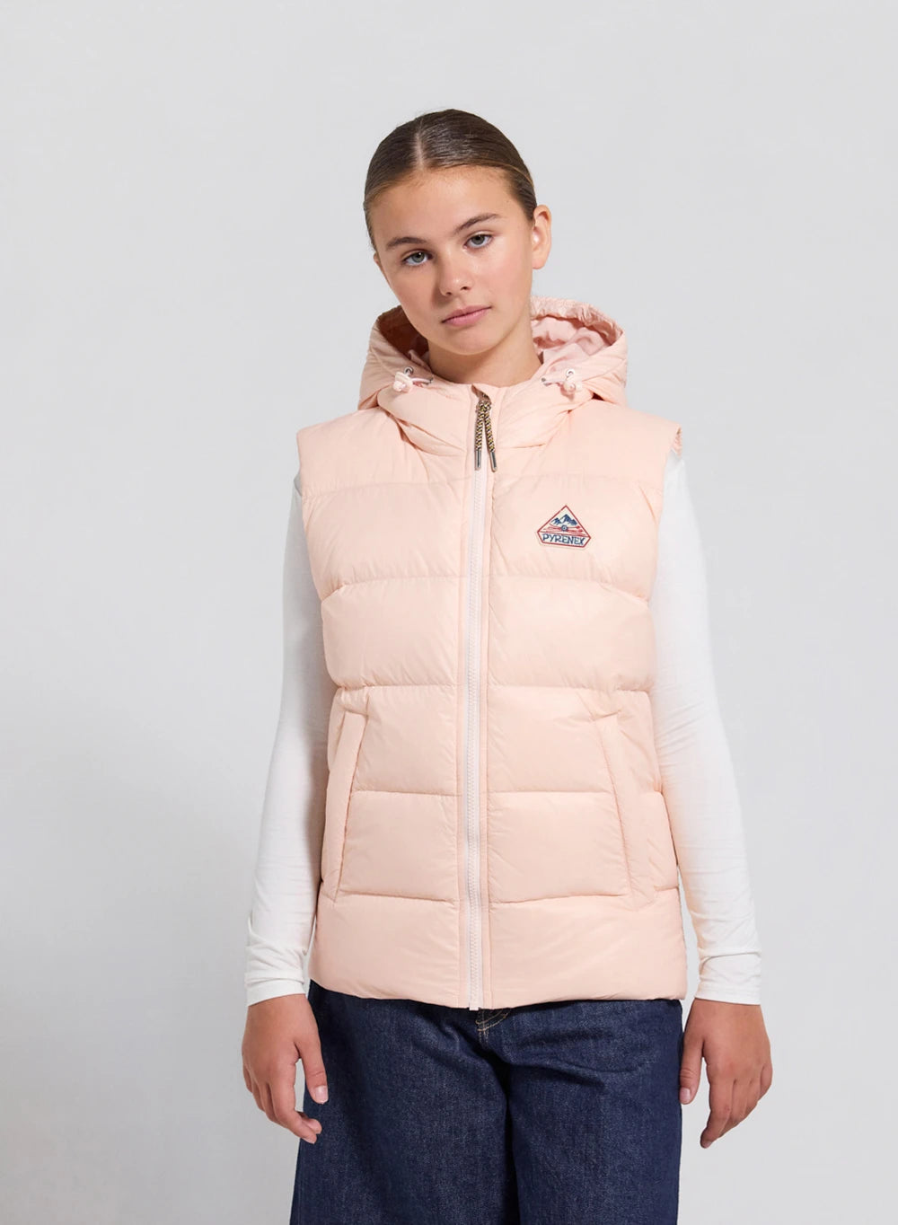 pyrenex-john-gilet-sans-manches-enfant-rose-p-le image 1