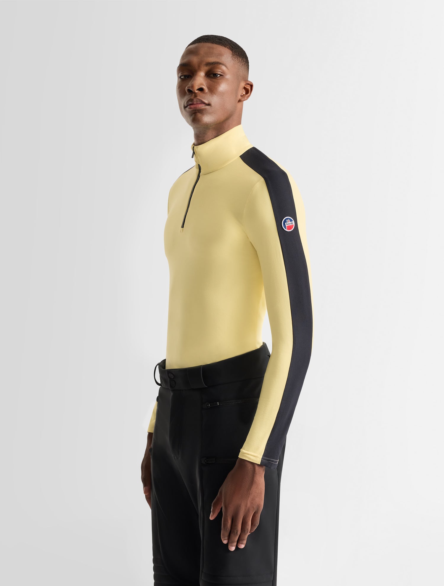 fusalp-alpille-sous-pull-ski-col-zipp-powerstretch-coupe-ajust-e image 2