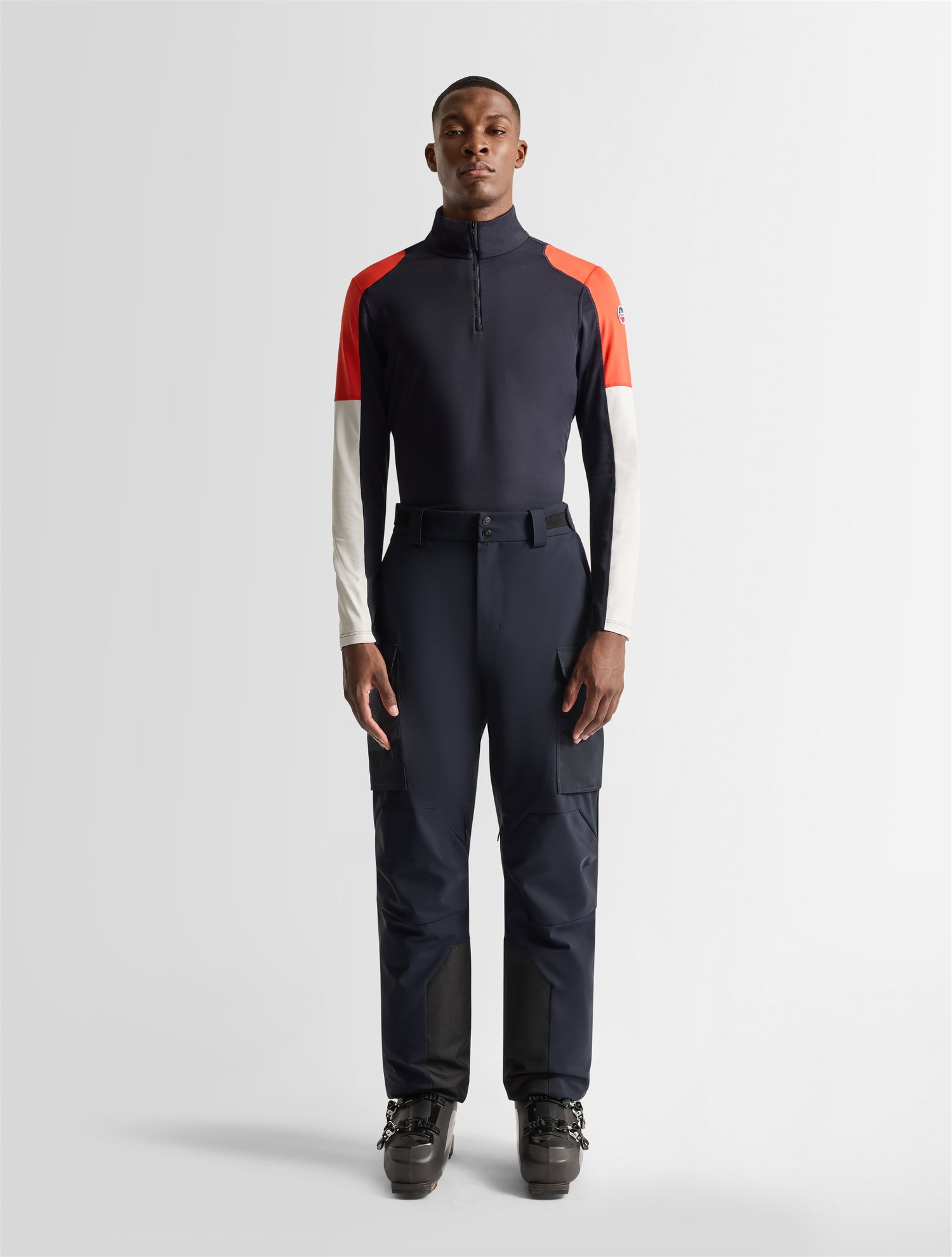 fusalp-pravio-sous-pull-ski-demi-zip-powerstretch image 2