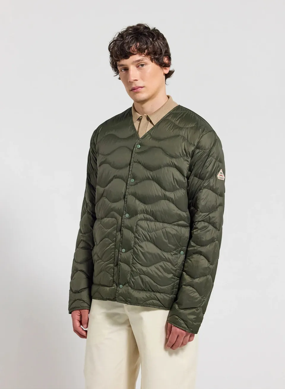 pyrenex-handy-doudoune-extra-l-g-re-homme-kaki image 1