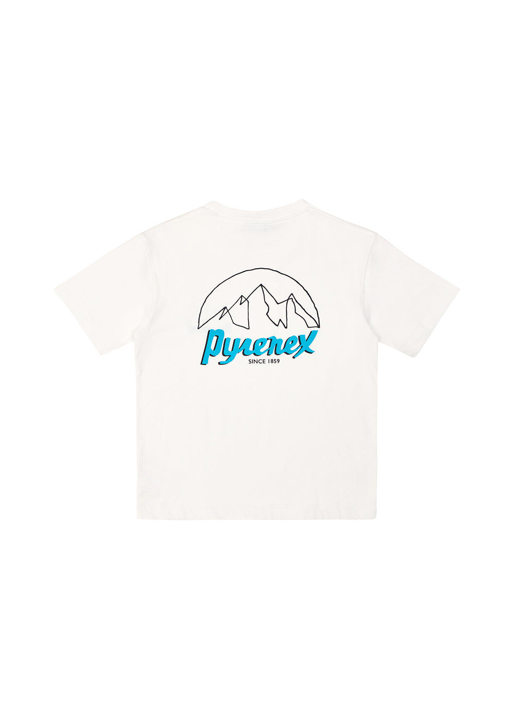 pyrenex-hill-t-shirt-unisexe-en-coton-biologique-blanc image 7