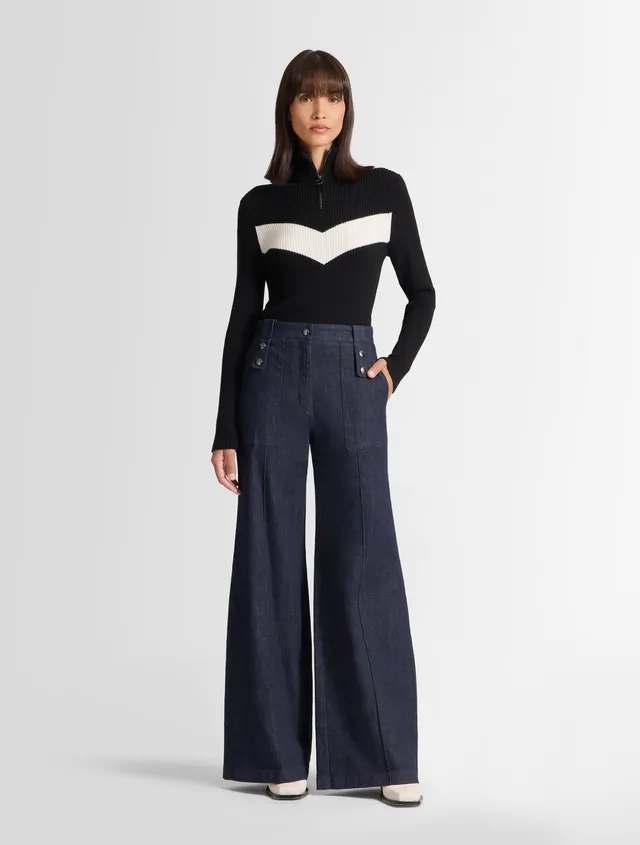 fusalp-pull-andromede-viscose-bande-v-contrastante-2 image 1