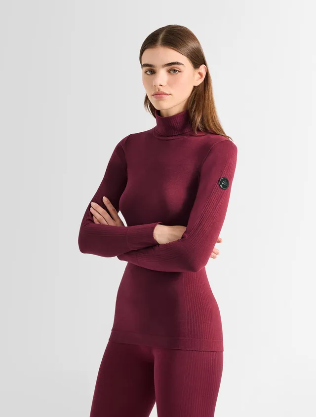 fusalp-alisier-sous-pull-col-roul-modal-cachemire-femme image 1