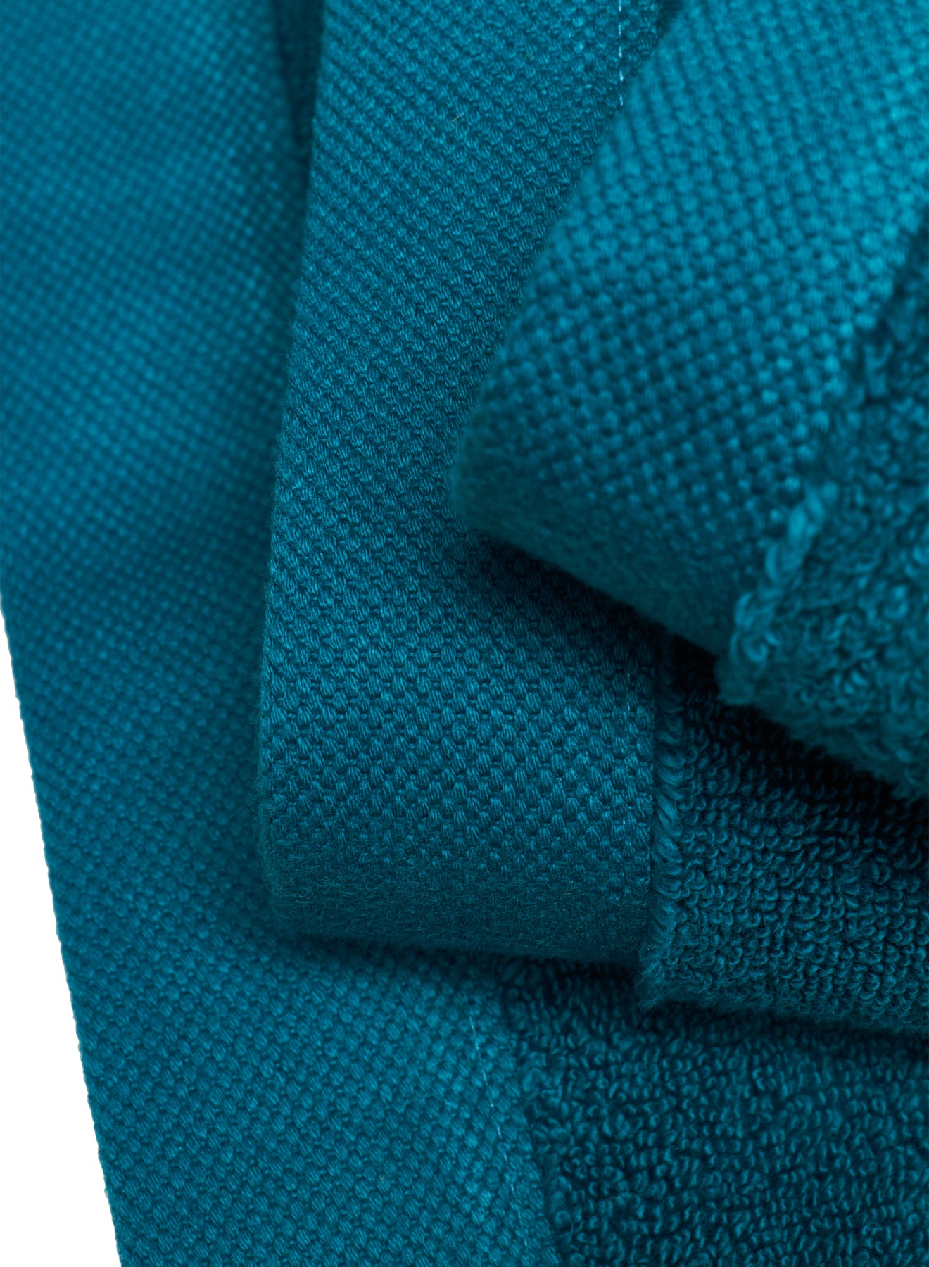pyrenex-hana-set-de-deux-gants-de-toilette-bleu-paon image 4