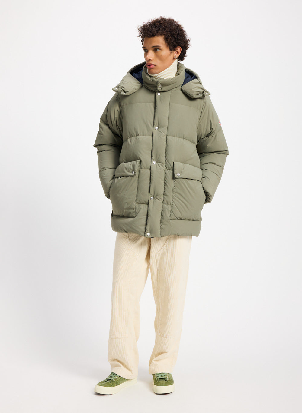 pyrenex-snuggle-doudoune-homme-kaki-grand-froid-30-c image 2