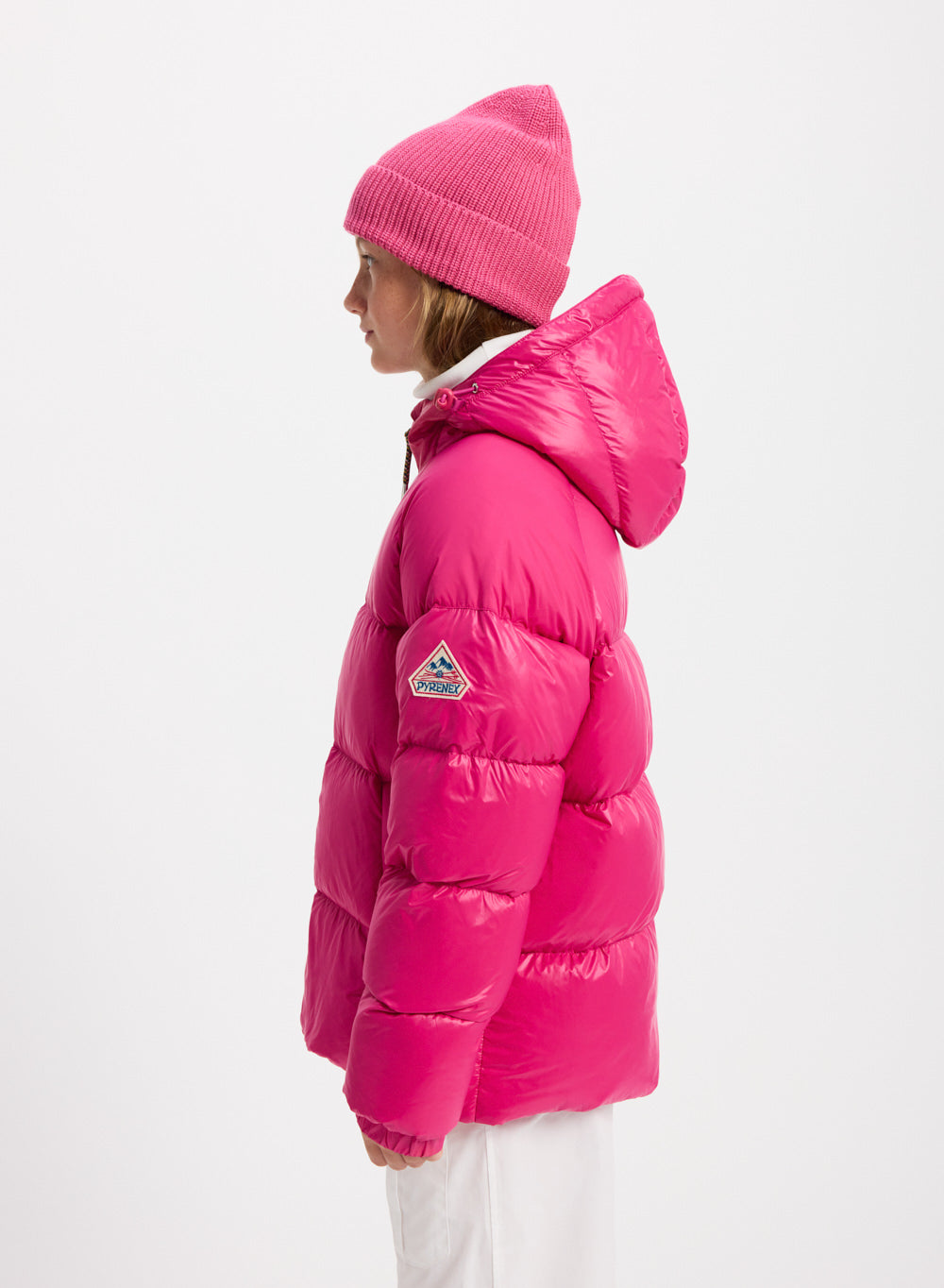 pyrenex-sten-doudoune-capuche-enfant-fuchsia-unisexe image 6