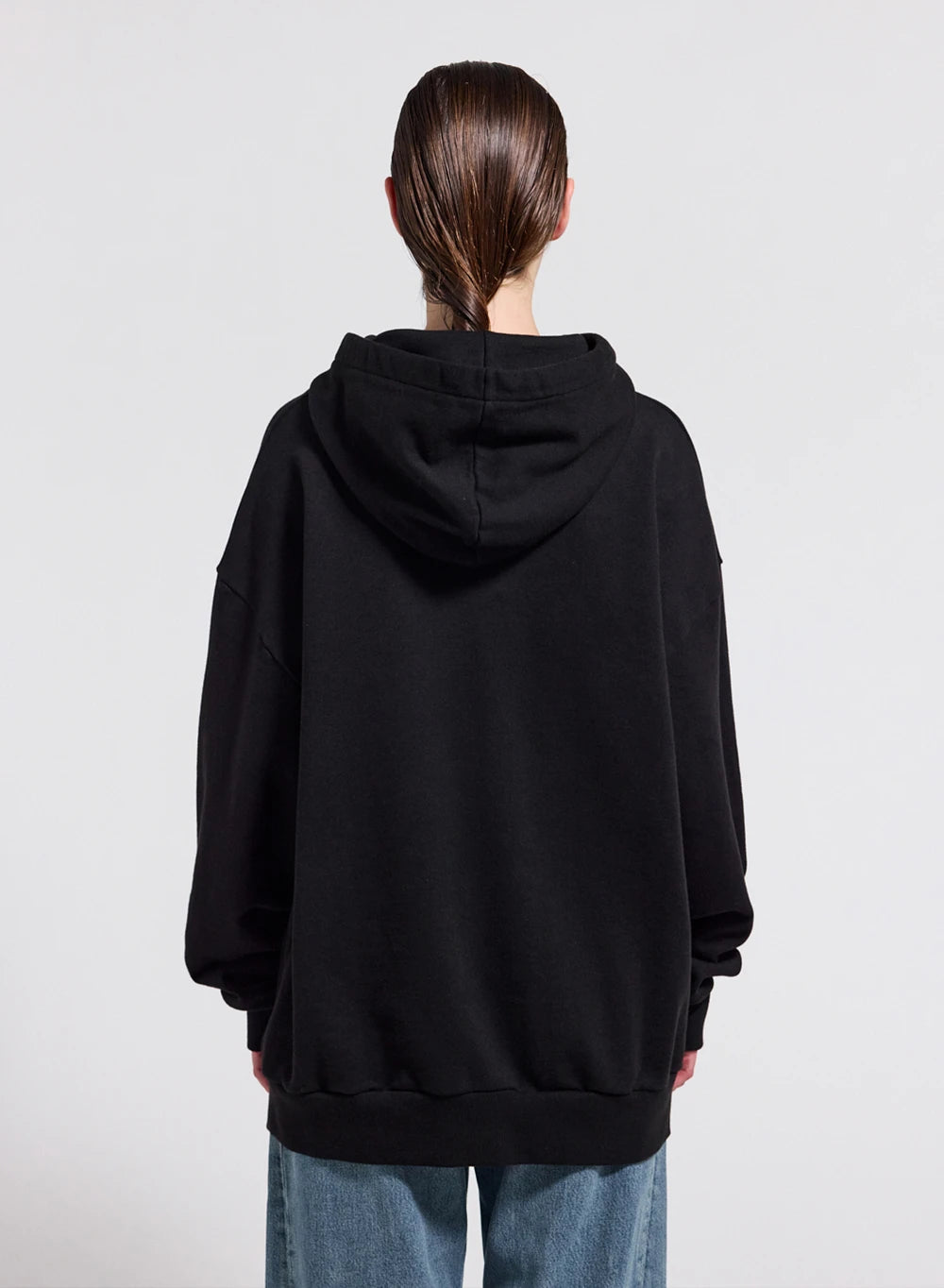 sweat-capuche-unisexe-pyrenex-journey-noir-en-coton-bio image 4